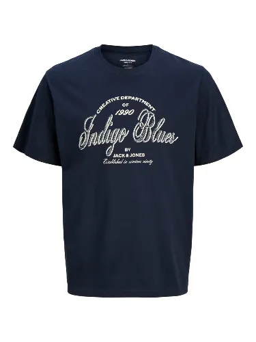 Resim Jack & Jones Jjedenver Graphıc Tee Ss O-Neck Sn Erkek T-shırt 12291213