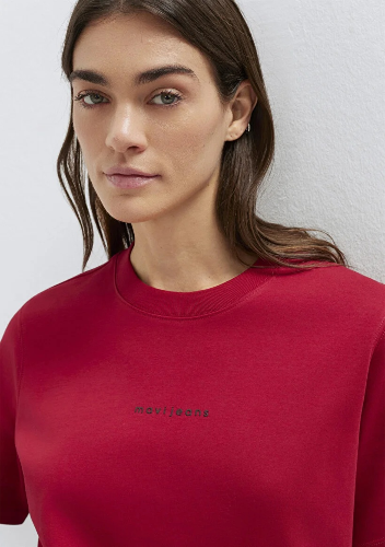 Resim Mavi Kadın T-shirt M1613890-70391