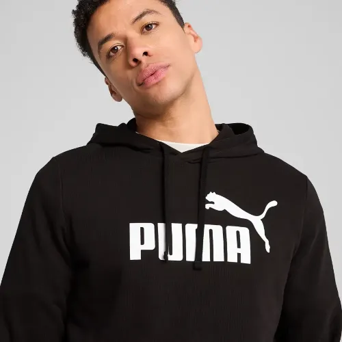 Resim Puma Ess No. 1 Logo Hoodie Erkek Sweat 682572-01