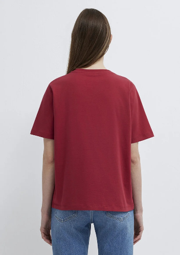 Resim Mavi Kadın T-shirt M1613875-70391