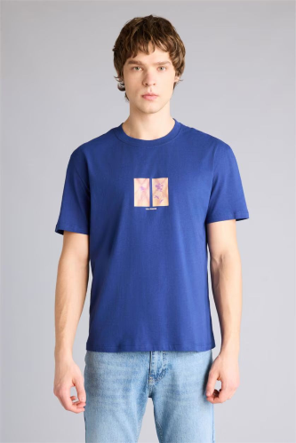 Resim Defacto Erkek T-shirt G3217AX/IN59