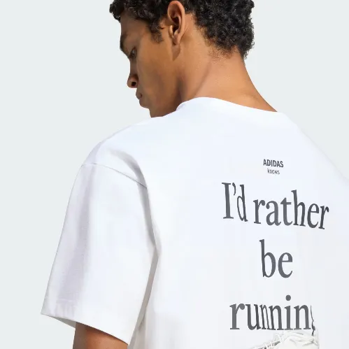 Resim Adidas U RUN CAT G T Unisex T-shirt KS2506