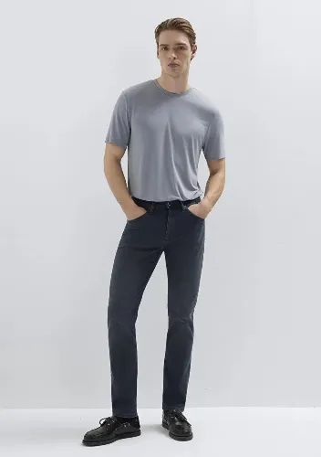 Resim Mavi Marcus Erkek Jean Pantolon M00351A1739