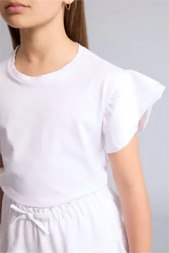 Resim Defacto Kız Çocuk T-shirt H7249A8/WT36