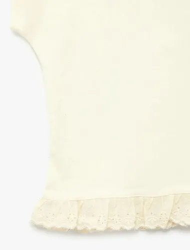Resim Koton Kız Bebek T-shirt 6SMG10068AK