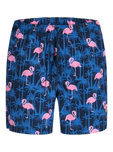 Resim Jack & Jones Jpstmauı Vıbes Novelty Aop Swım Short Sn Erkek Deniz Şortu 12291426