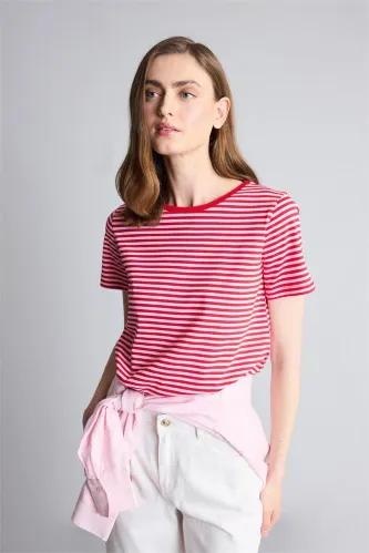 Resim Defacto Kadın T-shirt H9315AX/RD117
