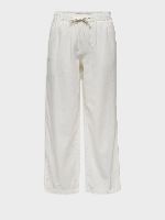Resim Only Onlgoa Mw Lın Bl Pull-Up Culotte Cc Pnt Kadın Kanvas Pantolon 15371419