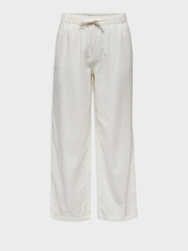 Resim Only Onlgoa Mw Lın Bl Pull-Up Culotte Cc Pnt Kadın Kanvas Pantolon 15371419