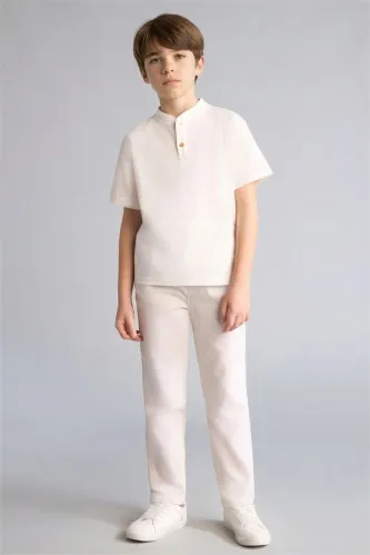 Resim Defacto Erkek Çocuk T-shirt H3496A8/ER105