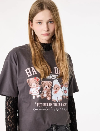 Resim Koton Kadın T-shirt 6SAL10094IK