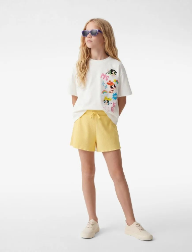 Resim Koton Kız Çocuk T-shirt 6SKG10048AK