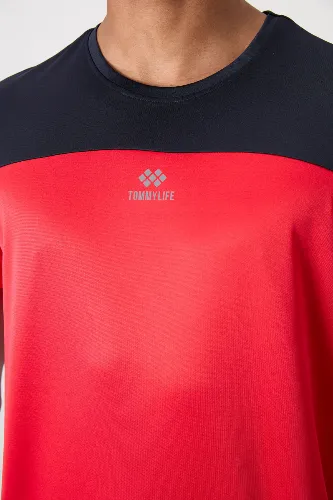 Resim T15ER-88386_01 Erkek T-Shirt O Yaka