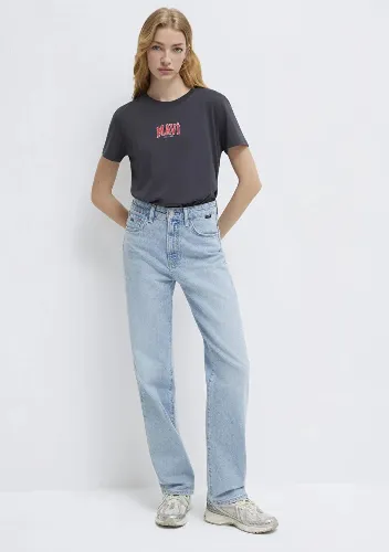Resim Mavi Kadın T-shirt M1613412-70087