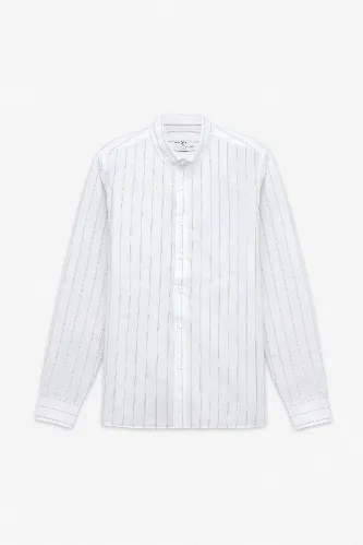 Resim Süvari Cotton Slım Uzun Kol Gömlek Erkek Gömlek SGM1008400002