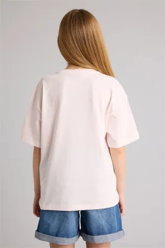 Resim Defacto Kız Çocuk T-shirt G1792A8/PN344