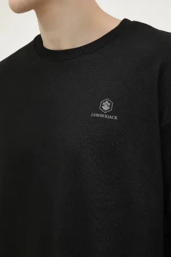 Resim Lumberjack Erkek Sweat A102696693 Mb Sn75 C Neck Sw 6Pr