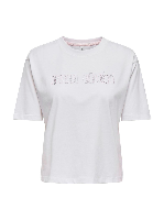 Resim Only Onlrhıne Lıfe S/S Boxy Prınt Top Box Jrs Kadın T-shirt 15368901