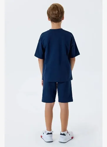 Resim U.S. Polo Assn Kids Erkek Çocuk Şort Takım Us2425-G