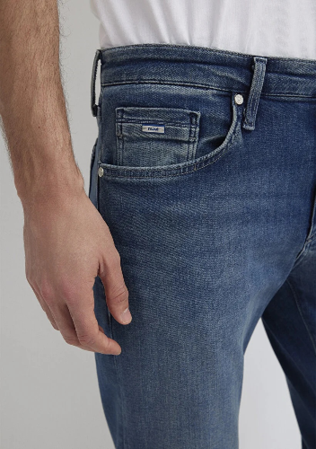 Resim Mavi Marcus Erkek Jean Pantolon M00351A1727