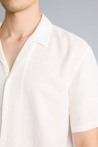 Resim Defacto Erkek Kısa Kol Gömlek G1498AX/ER100