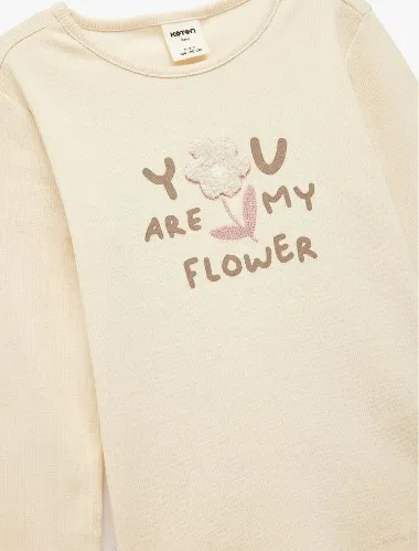 Resim Koton Kız Bebek Sweat 7WMG10024AK