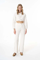 Resim QUZU Kadın Kanvas Pantolon