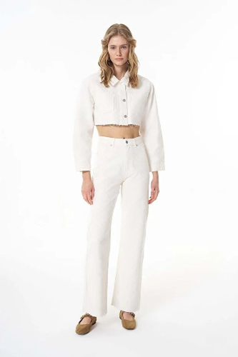 Resim QUZU Kadın Kanvas Pantolon