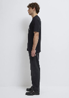 Resim Mavi Logo Erkek T-shirt M0611711-900