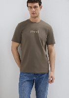 Resim Mavi Erkek T-shirt M0612732-83866
