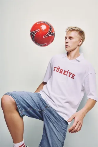 Resim Defacto Erkek T-shirt I1796AX/WT34