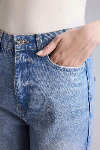 Resim Defacto Kadın Jean Pantolon G3542AX/NM85