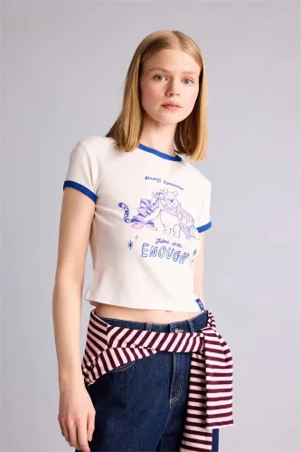 Resim Defacto Kadın T-shirt H6823AX/WT32