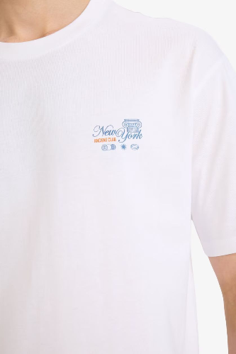 Resim Defacto Erkek T-shirt F8057AX/WT34