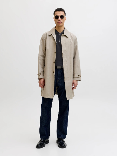 Resim Jack & Jones Jjeemıl Knıt Zıp Polo Ss Sn Erkek Gömlek 12288260