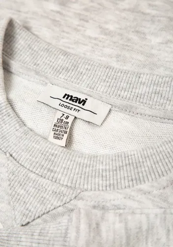 Resim Mavi Kız Çocuk Sweat M7S10194-88467