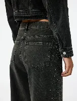 Resim Koton Kadın Jean Pantolon 7WAL40030MD