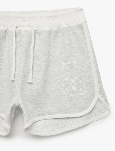 Resim Koton Kız Çocuk Penye Şort 6SKG40046AK