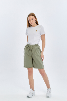 Resim Yenikoza Kadın Kot&Kanvas Şort