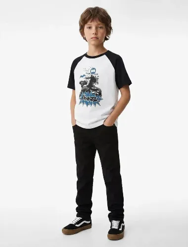 Resim Koton Erkek Çocuk T-shirt 6SKB10467TK