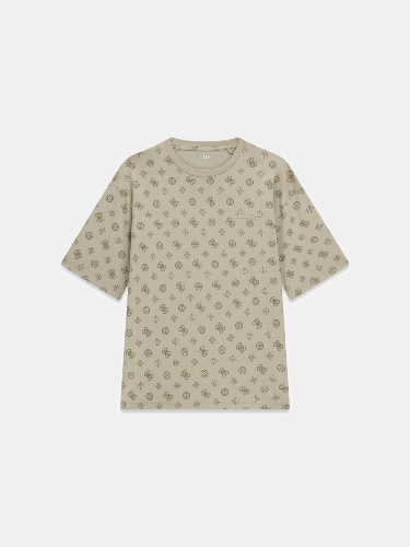 Resim Guess Athleisure  Erkek  T-shirt Z6GI07K2852-PMKU Ovıdıo Cn Ss T-Shırt