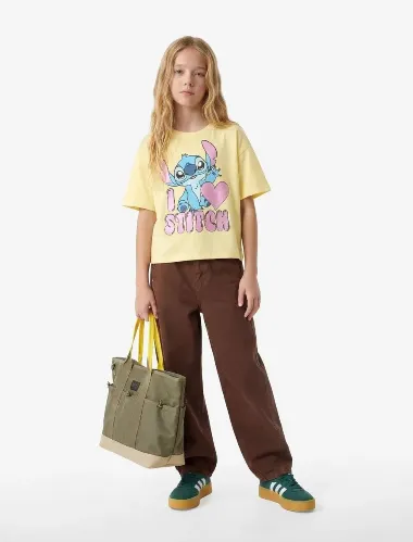Resim Koton Kız Çocuk T-Shirt 6Skg10496Ak