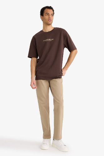 Resim Defacto Erkek T-shirt F8097AX/BN192