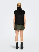 Resim Only Onlwanja Fur Puffer Mıx Waıstcoat Cc Otw Kadın Mont 15322053