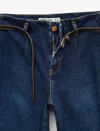 Resim Koton Kadın Jean Pantolon 6SAL40096MD