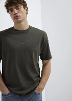 Resim Mavi Erkek T-shirt M0613102-71553