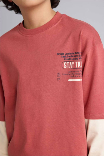 Resim Defacto Erkek Çocuk Sweat Takım G9210A8/BR268