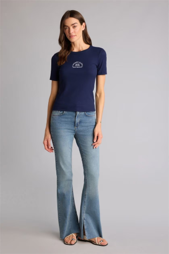 Resim Defacto Kadın T-shirt H1389AX/NV251