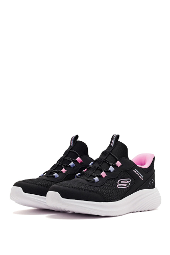 Resim Skechers Bounder Pro Kız Çocuk Spor Ayakkabı 303690L Blk