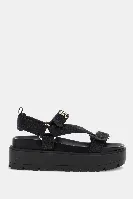 Resim Guess Footwear  Kadın  Sandalet FLJFTTFAL03-BLACK Fetta